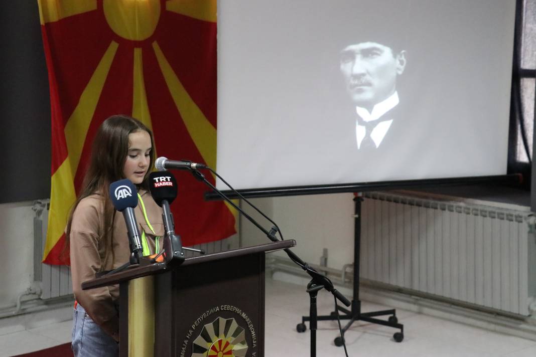 Atatürk mezun olduğu Manastır Askeri İdadisi'nde anıldı 11